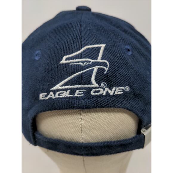 Vintage 2005 47th Daytona 500 Slideback Hat Adjustable Blue Embroidered Logo - Picture 7 of 11